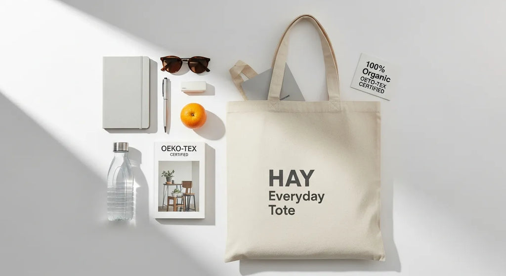 HAY Everyday Tote: An in-depth guide to the organic-cotton, OEKO‑TEX certified carryall