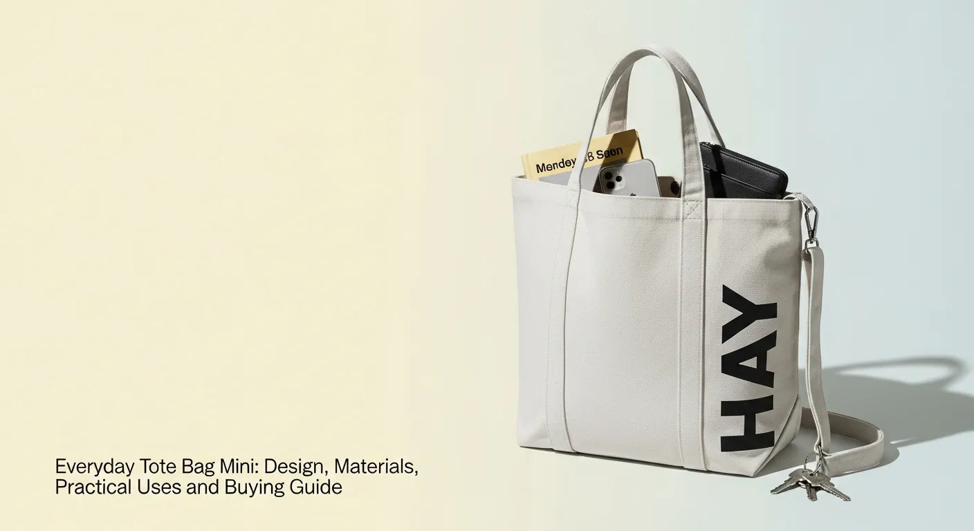 HAY Everyday Tote Bag Mini: Design, Materials, Practical Uses and Buying Guide