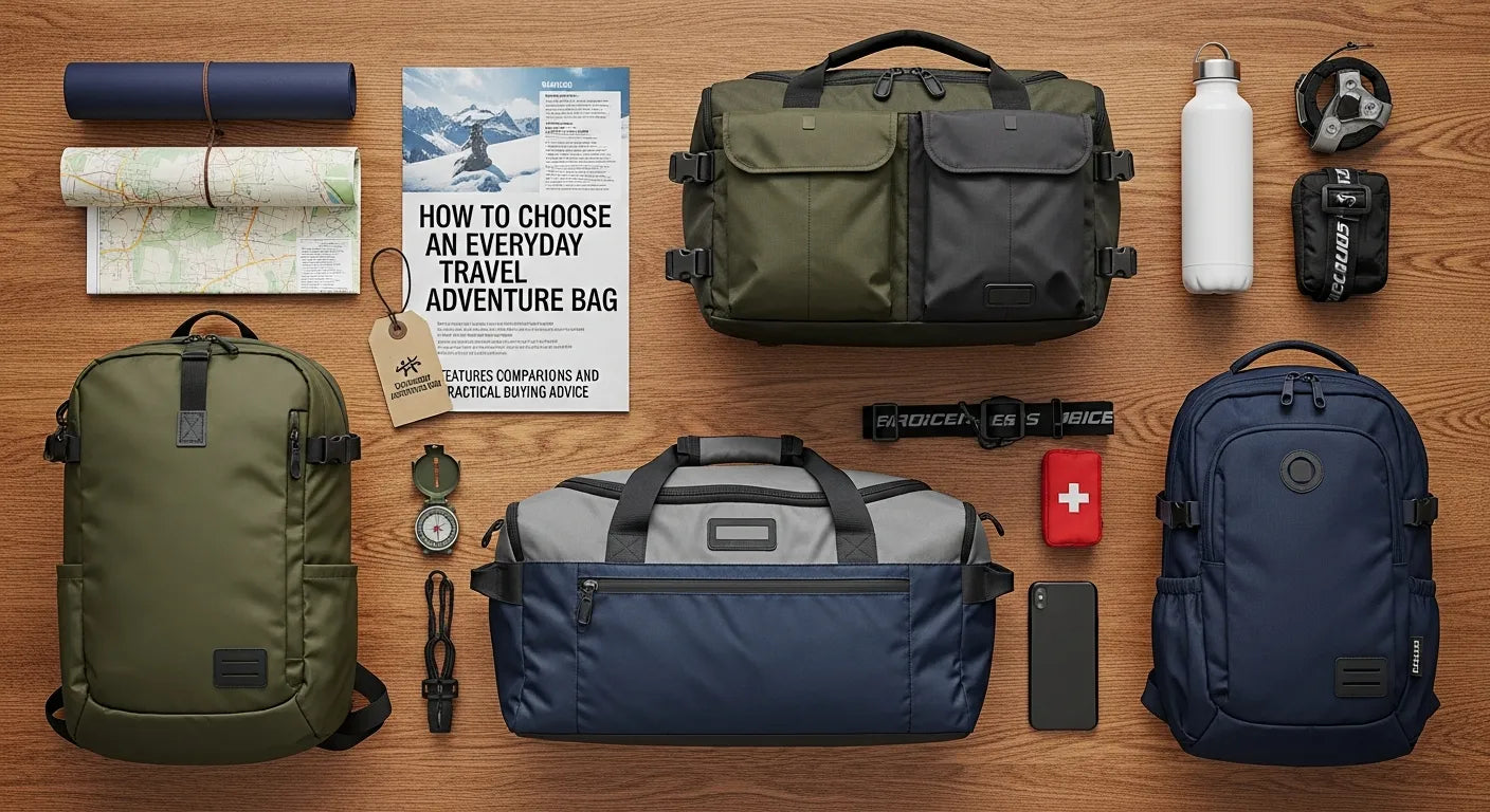 How to Choose an Everyday Travel Adventure Bag: Features, Comparisons, and Practical Buying Advice