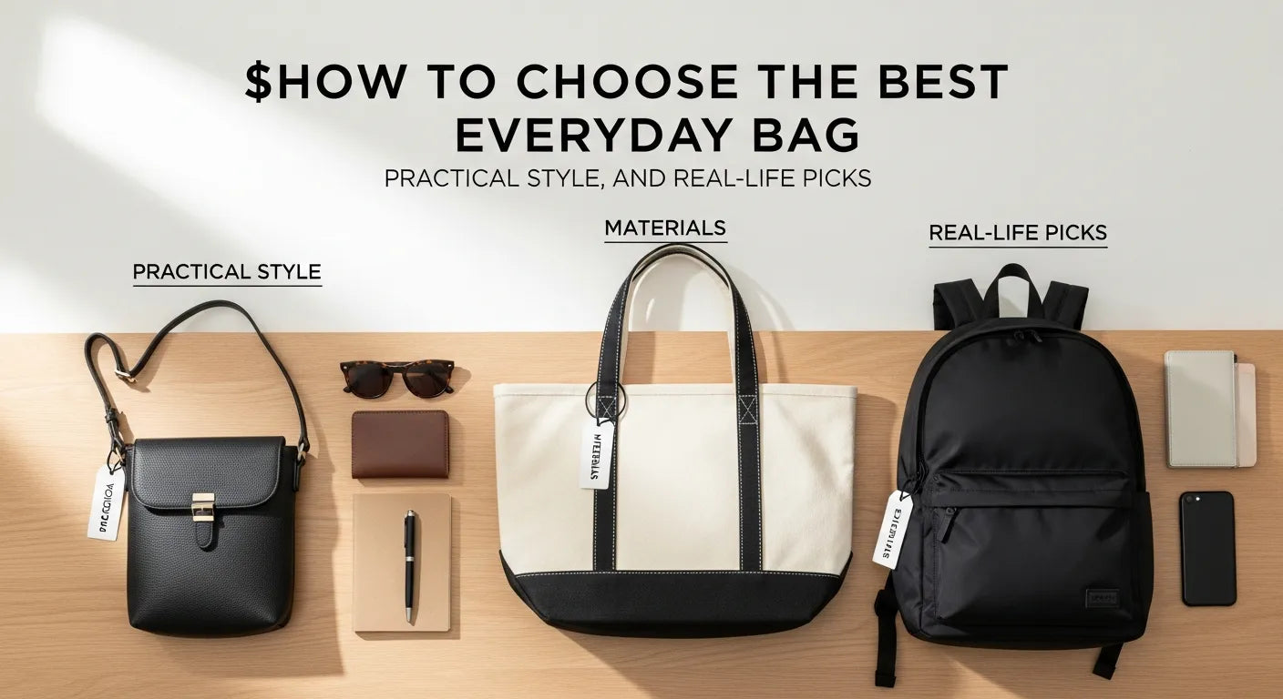 How to Choose the Best Everyday Bag: Practical Style, Materials, and Real-Life Picks