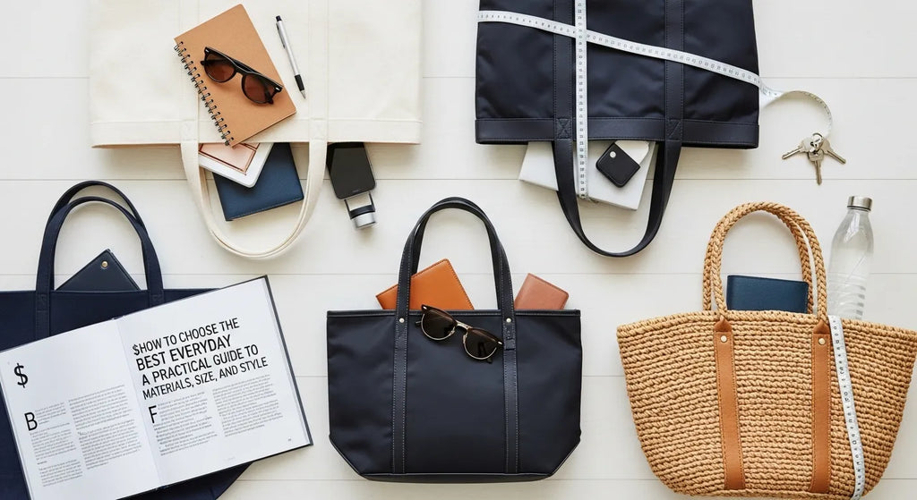 How to Choose the Best Everyday Tote Bag: A Practical Guide to Materials, Size, and Style