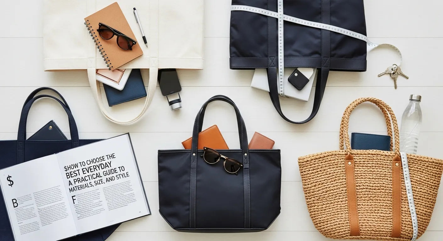 How to Choose the Best Everyday Tote Bag: A Practical Guide to Materials, Size, and Style
