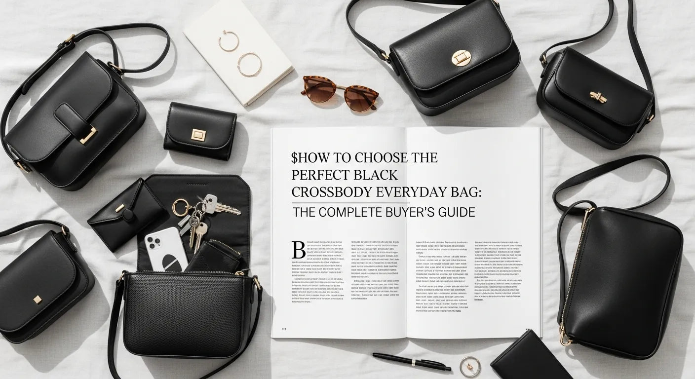 How to Choose the Perfect Black Crossbody Everyday Bag: The Complete Buyer’s Guide