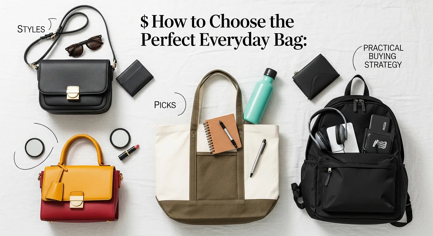How to Choose the Perfect Everyday Bag: Styles, Picks, and Practical Buying Strategy