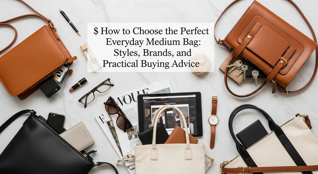 How to Choose the Perfect Everyday Medium Bag: Styles, Brands, and Practical Buying Advice