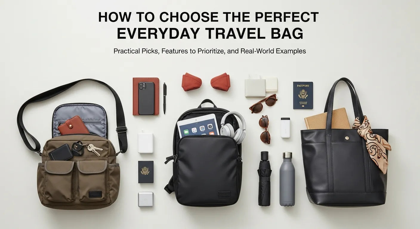 How to Choose the Perfect Everyday Travel Bag: Practical Picks, Features to Prioritize, and Real-World Examples