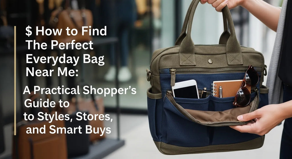 How to Find the Perfect Everyday Bag Near Me: A Practical Shopper’s Guide to Styles, Stores, and Smart Buys
