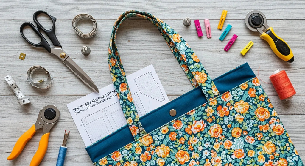 How to Sew a Reversible Tote Bag: Free Pattern, Step‑by‑Step Guide, and Pro Tips