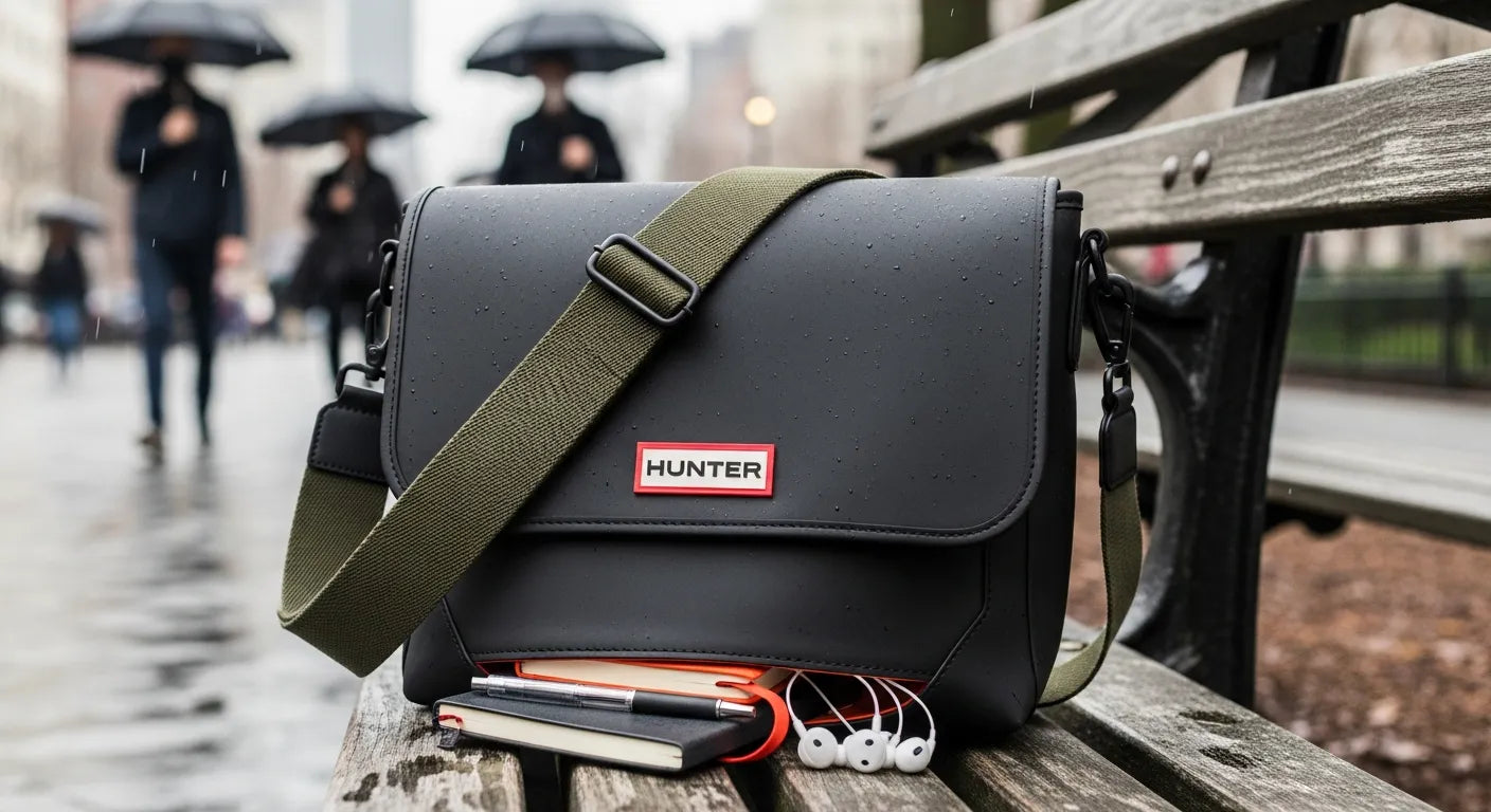 Hunter Everyday Shoulder Bag: A practical, weather-ready crossbody for urban life
