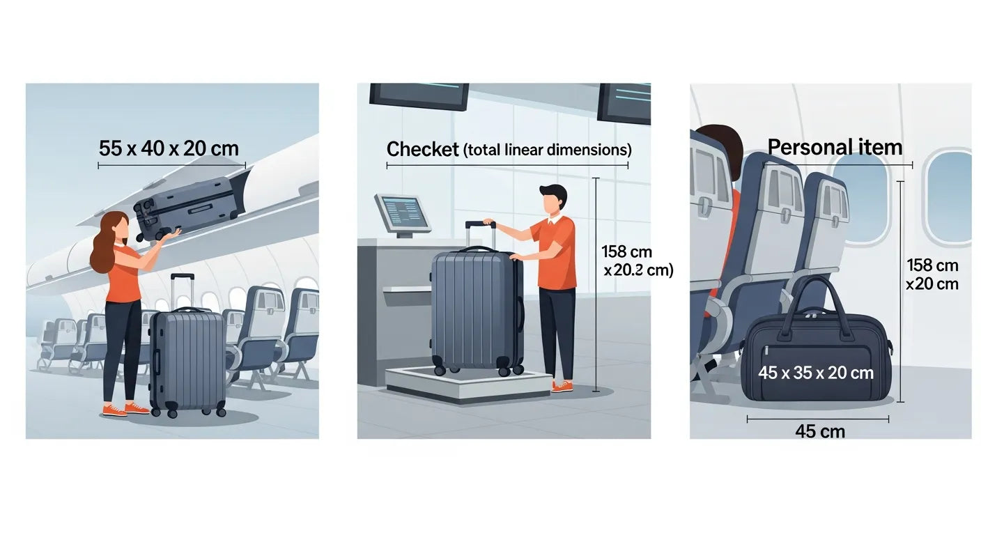 International Bag Dimensions: The Definitive Guide to Carry‑On and Checked Luggage Rules, Sizes, Fees, and Packing Strategies