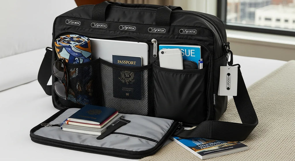 LeSportsac Deluxe Everyday Bag Review: A Lightweight, Travel-Ready Tote Built for Organization