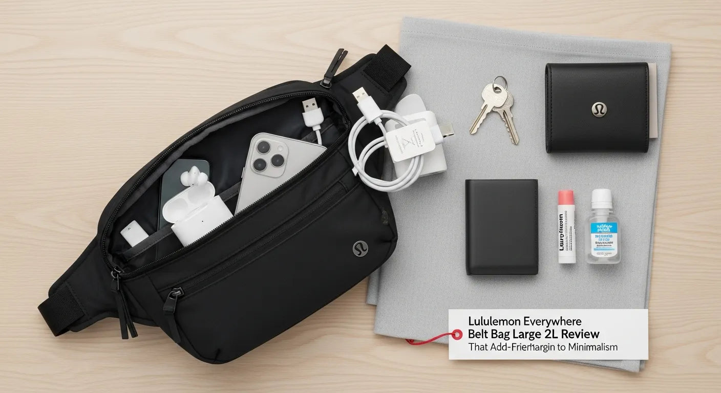 Lululemon Everywhere Belt Bag Large 2L Review — A Practical, Tech-Friendly Sling That Adds Margin to Minimalism