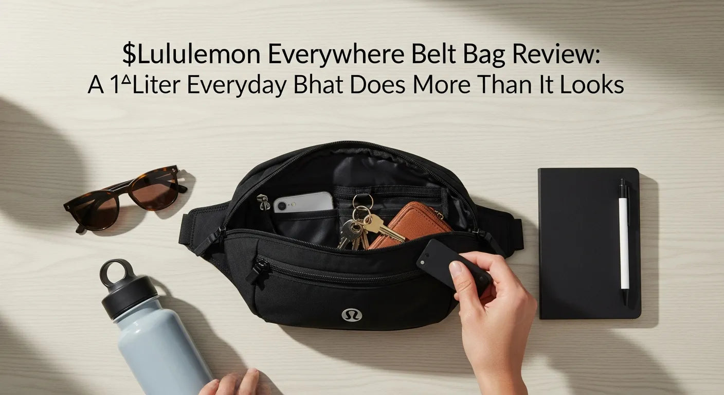 Lululemon Everywhere Belt Bag Review: A 1‑Liter Everyday Bag That Does More Than It Looks