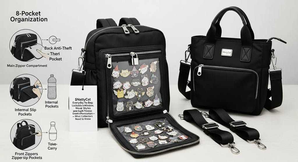 NattyCat Everyday Ita Bag: Lockable Ita Window, Three Wear Styles and Eight-Pocket Organization — What Collectors Need to Know