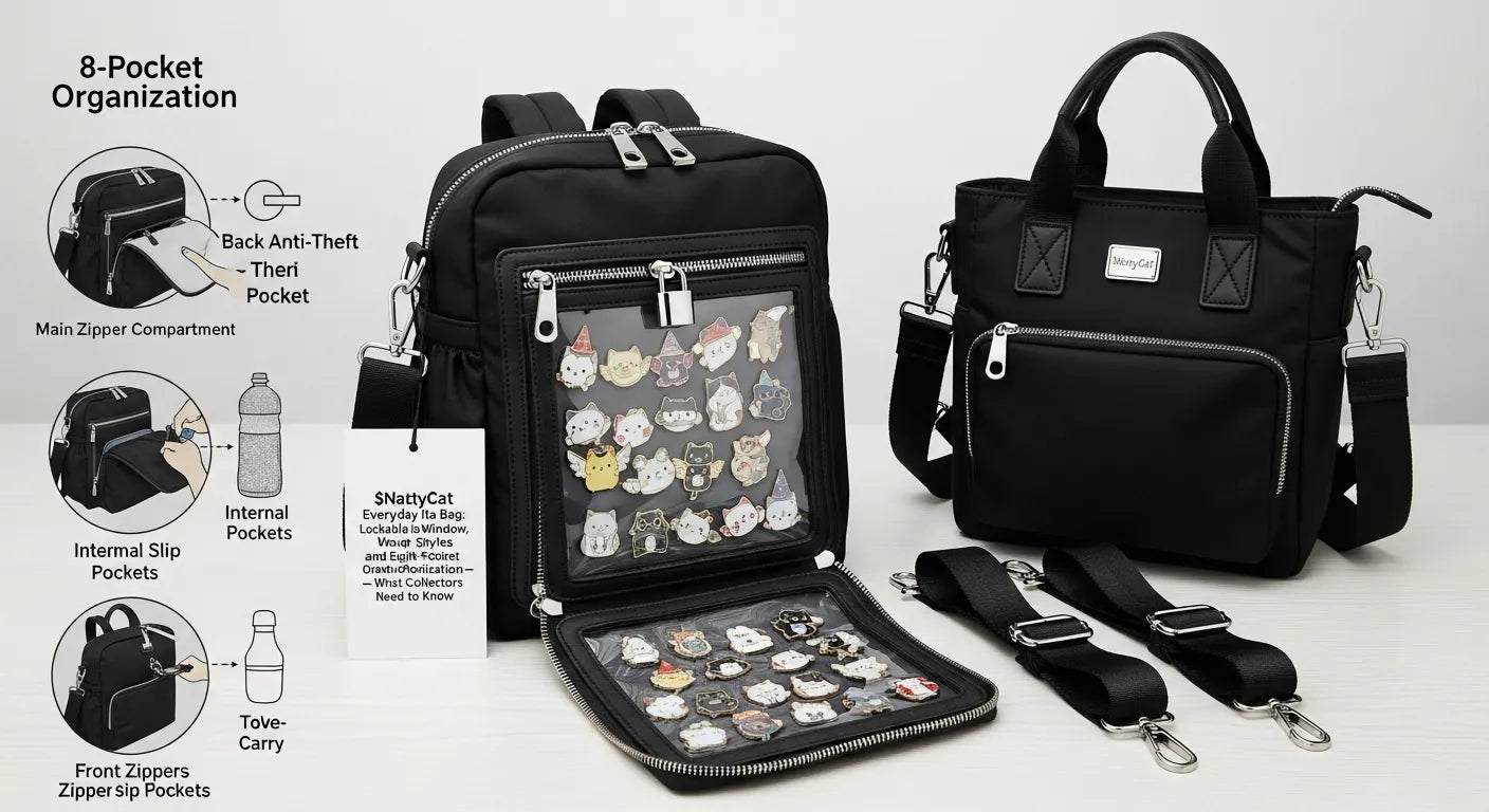 NattyCat Everyday Ita Bag: Lockable Ita Window, Three Wear Styles and Eight-Pocket Organization — What Collectors Need to Know