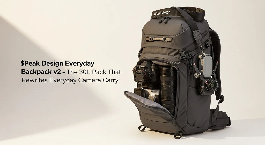 Peak Design Everyday Backpack v2 — The 30L Pack That Rewrites Everyday Camera Carry