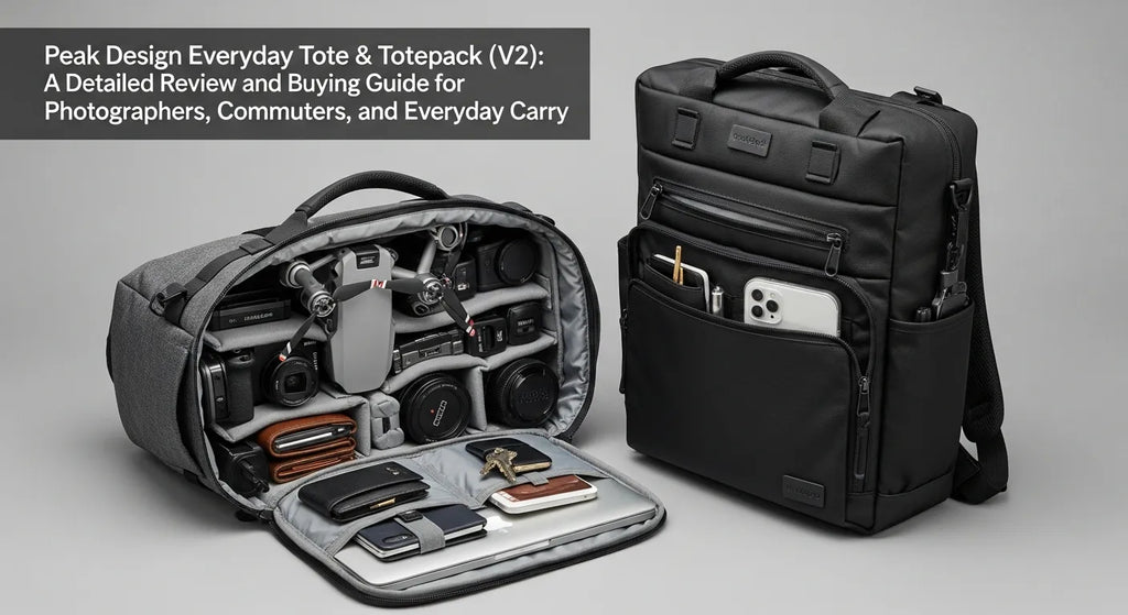 Peak Design Everyday Tote & Totepack (V2): A Detailed Review and Buying Guide for Photographers, Commuters, and Everyday Carry