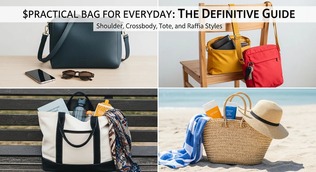 Practical Bag for Everyday: The Definitive Guide to Shoulder, Crossbody, Tote, and Raffia Styles