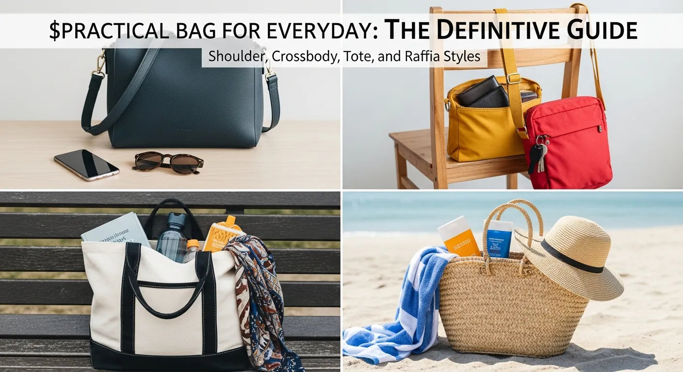 Practical Bag for Everyday: The Definitive Guide to Shoulder, Crossbody, Tote, and Raffia Styles