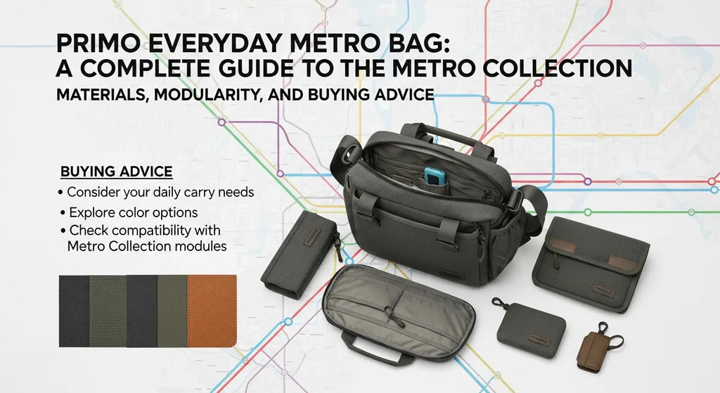 Primo Everyday Metro Bag: A Complete Guide to the Metro Collection — Materials, Modularity, and Buying Advice