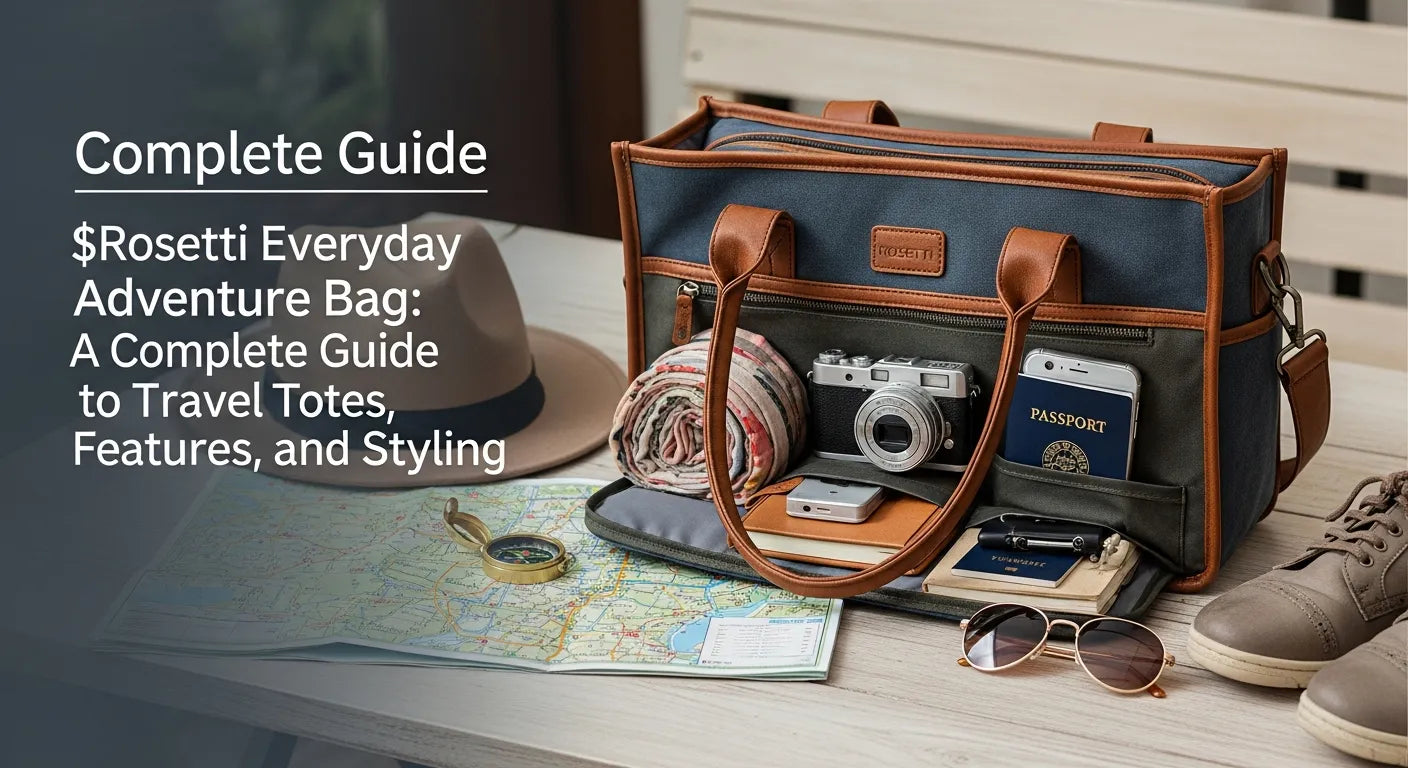 Rosetti Everyday Travel Adventure Bag: A Complete Guide to Travel Totes, Features, and Styling