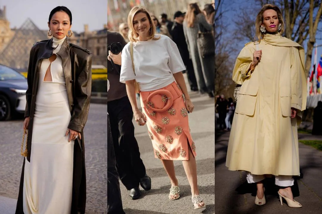 Paris Fashion Week FW26 Street Style: Oversized Belts, Power Clutches and the Return of Romantic Florals