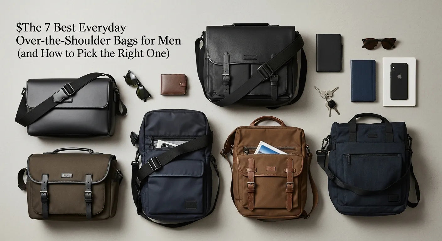 The 7 Best Everyday Over-the-Shoulder Bags for Men (and How to Pick the Right One)