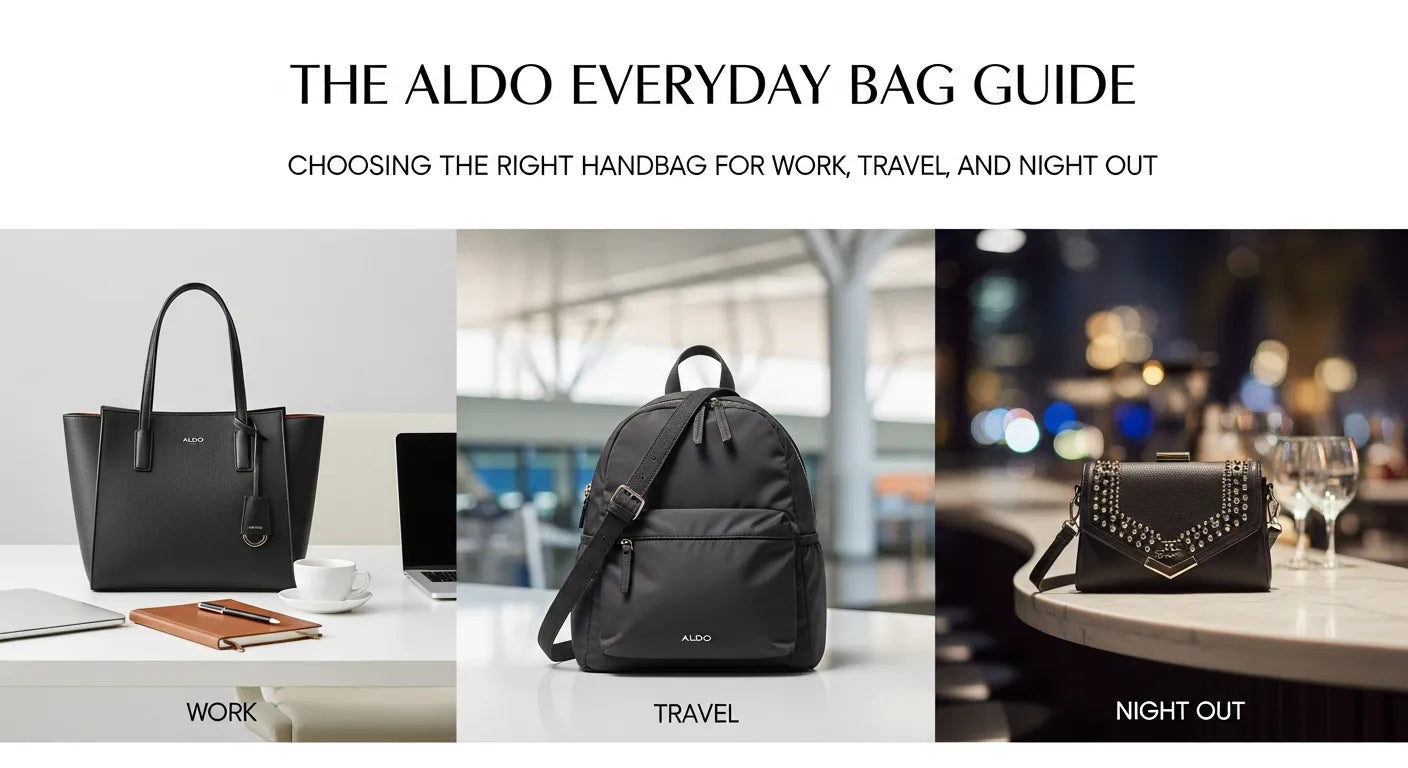 The ALDO Everyday Bag Guide: Choosing the Right Handbag for Work, Travel, and Night Out