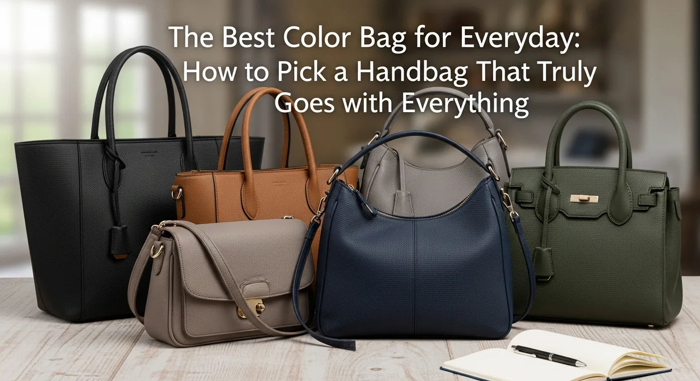 The best color bag for everyday: how to pick a handbag that truly goes with everything