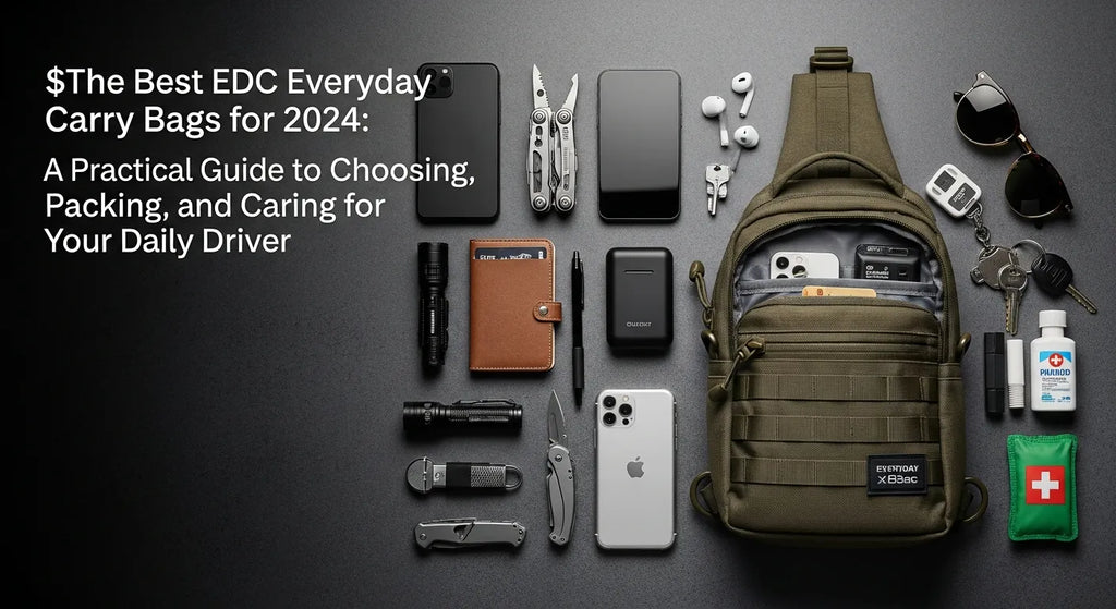 The Best EDC Everyday Carry Bags for 2024: A Practical Guide to Choosing, Packing, and Caring for Your Daily Driver