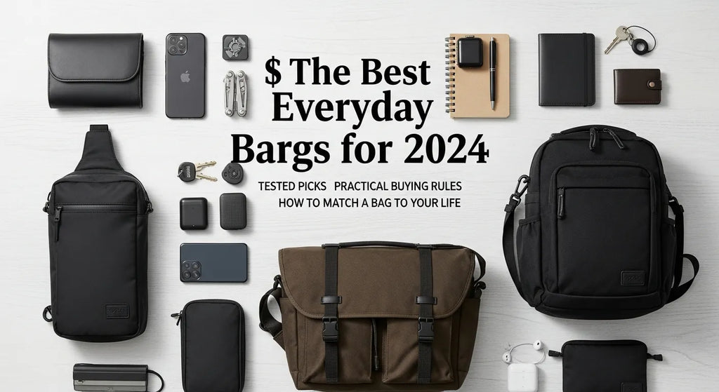 The Best Everyday Carry Bags for 2024: Tested Picks, Practical Buying Rules, and How to Match a Bag to Your Life