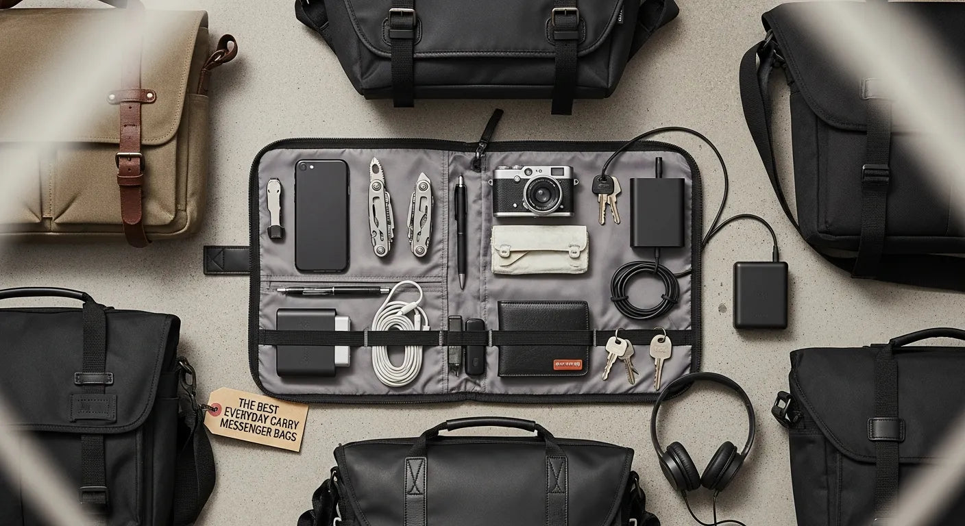 The Best Everyday Carry Messenger Bags Reviewed: How to Choose the Right Over‑the‑Shoulder EDC for Your Life