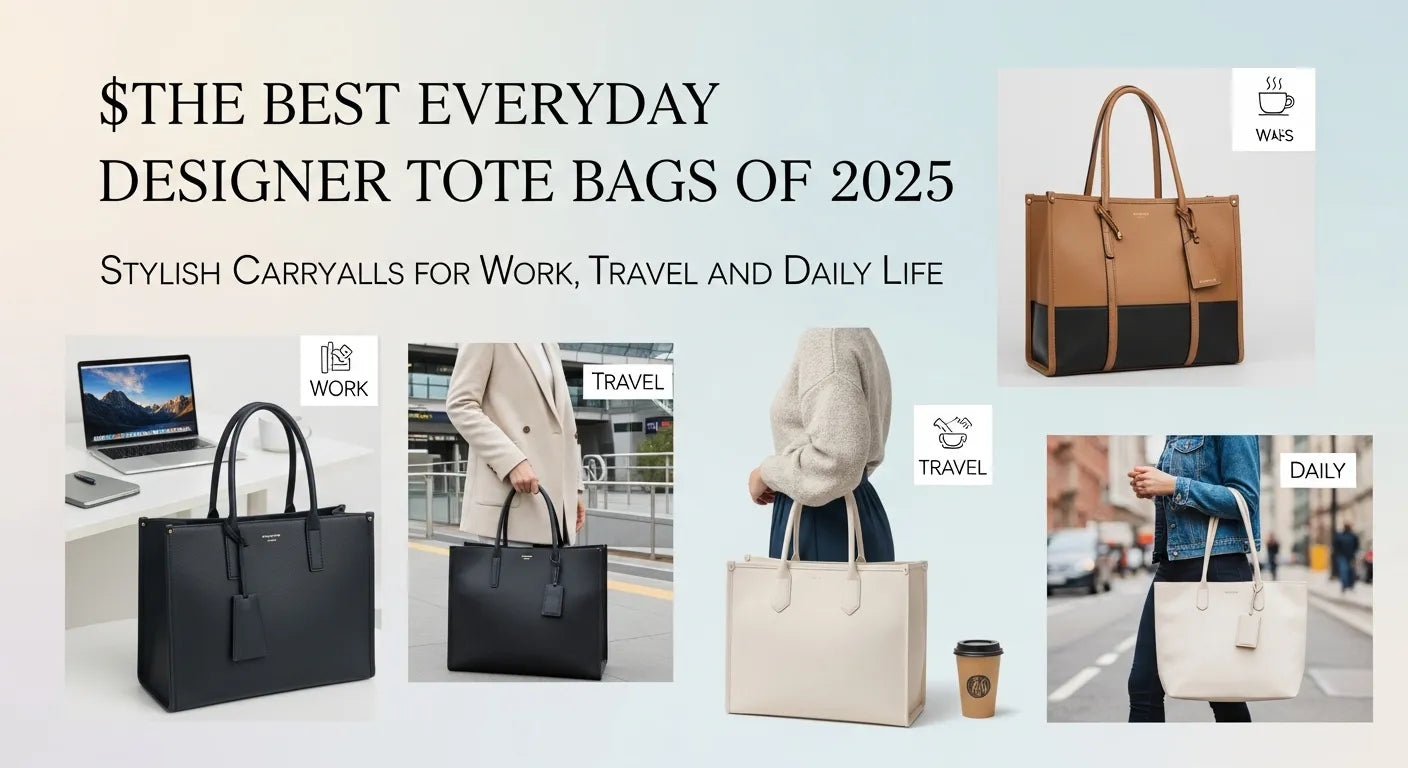 The Best Everyday Designer Tote Bags of 2025: Stylish Carryalls for Work, Travel and Daily Life