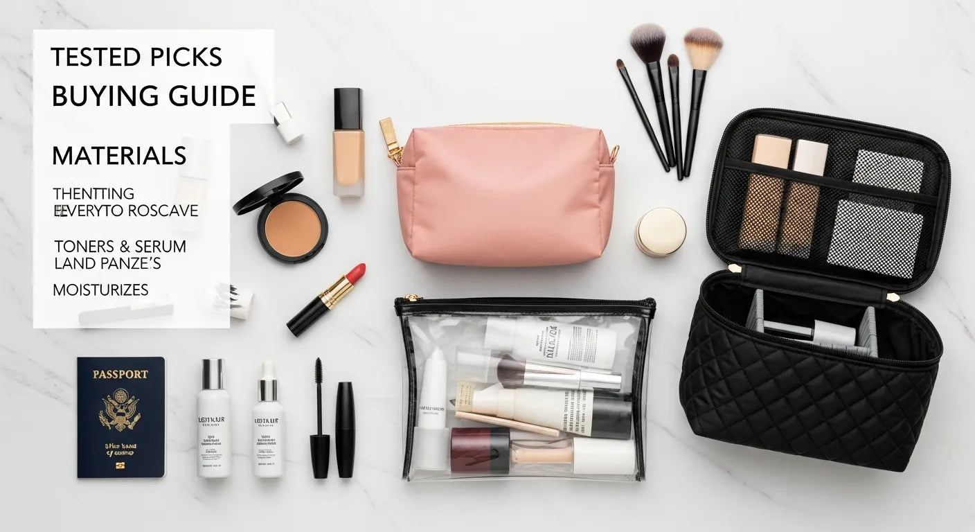 The Best Makeup Bags for Everyday Use and Travel: Tested Picks, Materials, and Buying Guide