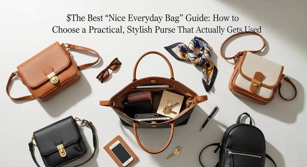 The Best “Nice Everyday Bag” Guide: How to Choose a Practical, Stylish Purse That Actually Gets Used