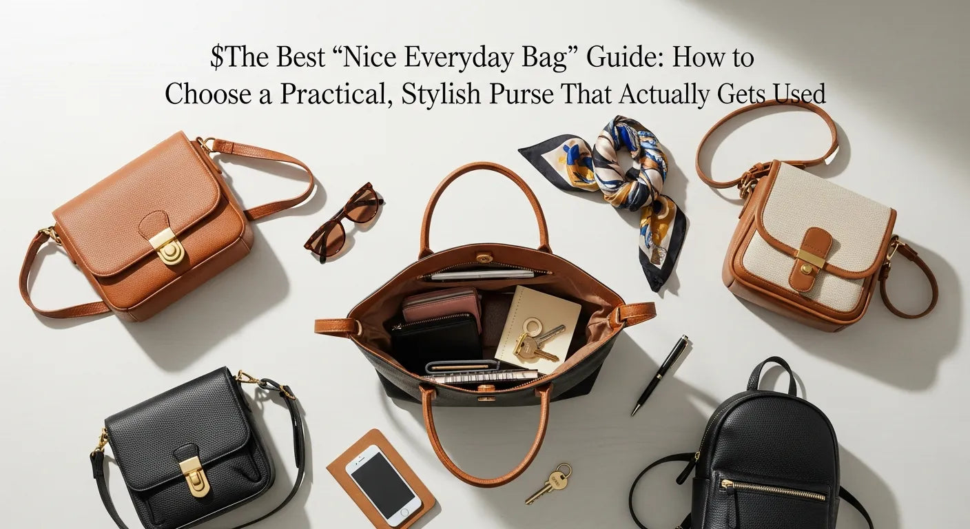 The Best “Nice Everyday Bag” Guide: How to Choose a Practical, Stylish Purse That Actually Gets Used