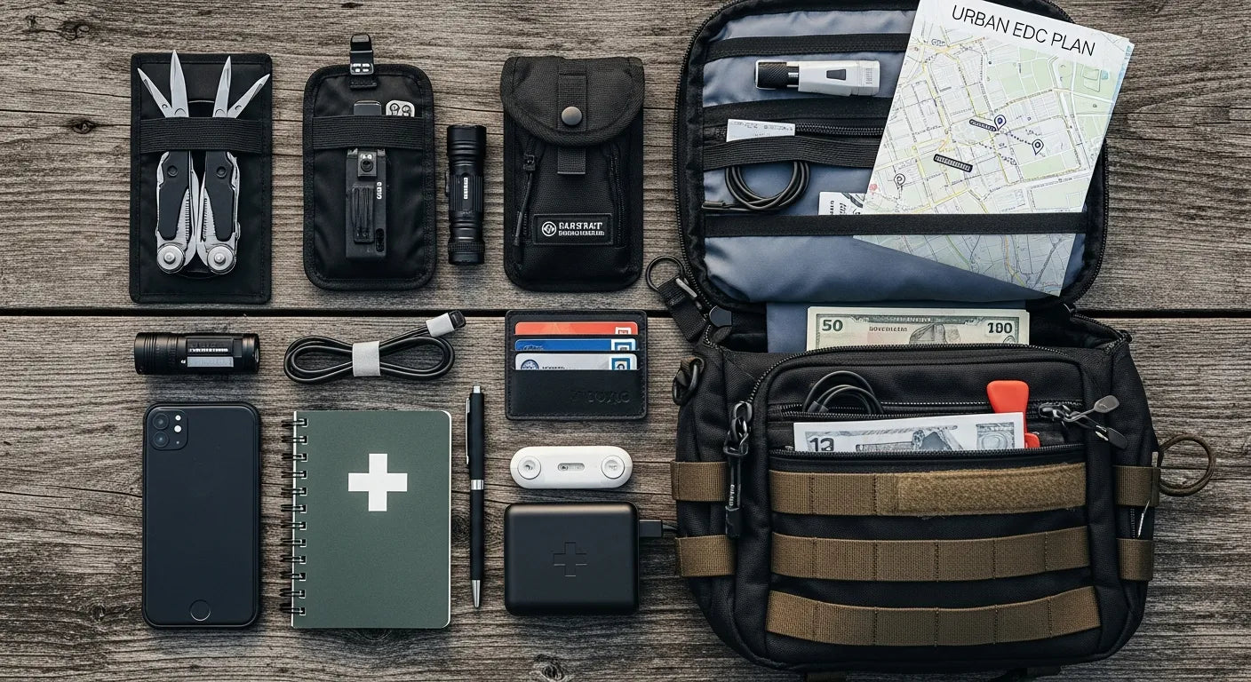 The Complete Everyday Carry Bag: Essential Gear, Organization Strategies, and Urban EDC Plans