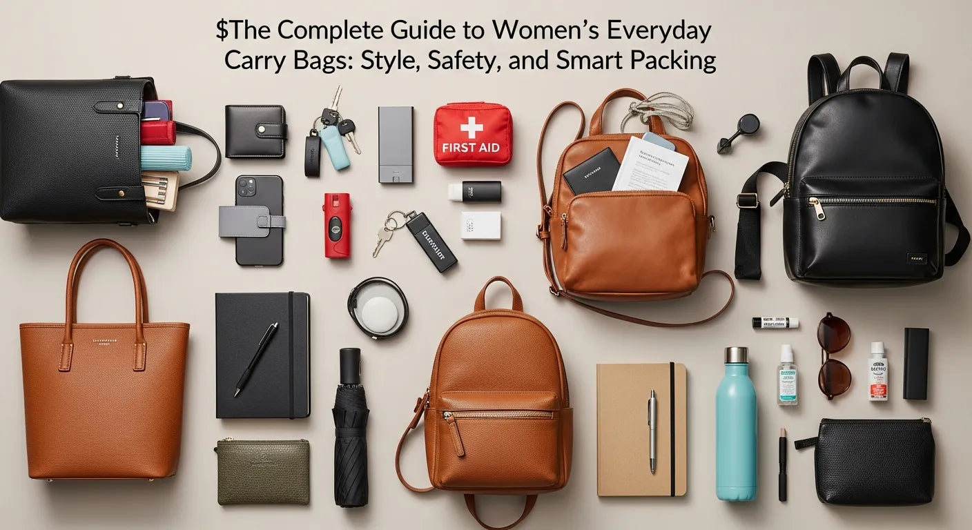 The Complete Guide to Women’s Everyday Carry Bags: Style, Safety, and Smart Packing