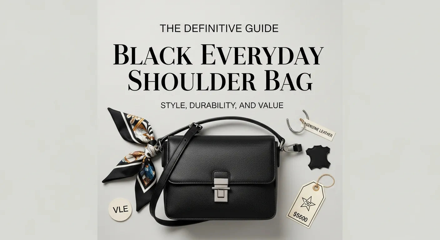 The Definitive Guide to Choosing a Black Everyday Shoulder Bag: Style, Durability, and Value