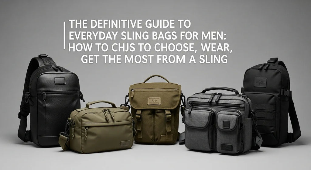 The Definitive Guide to Everyday Sling Bags for Men: How to Choose, Wear, and Get the Most from a Sling
