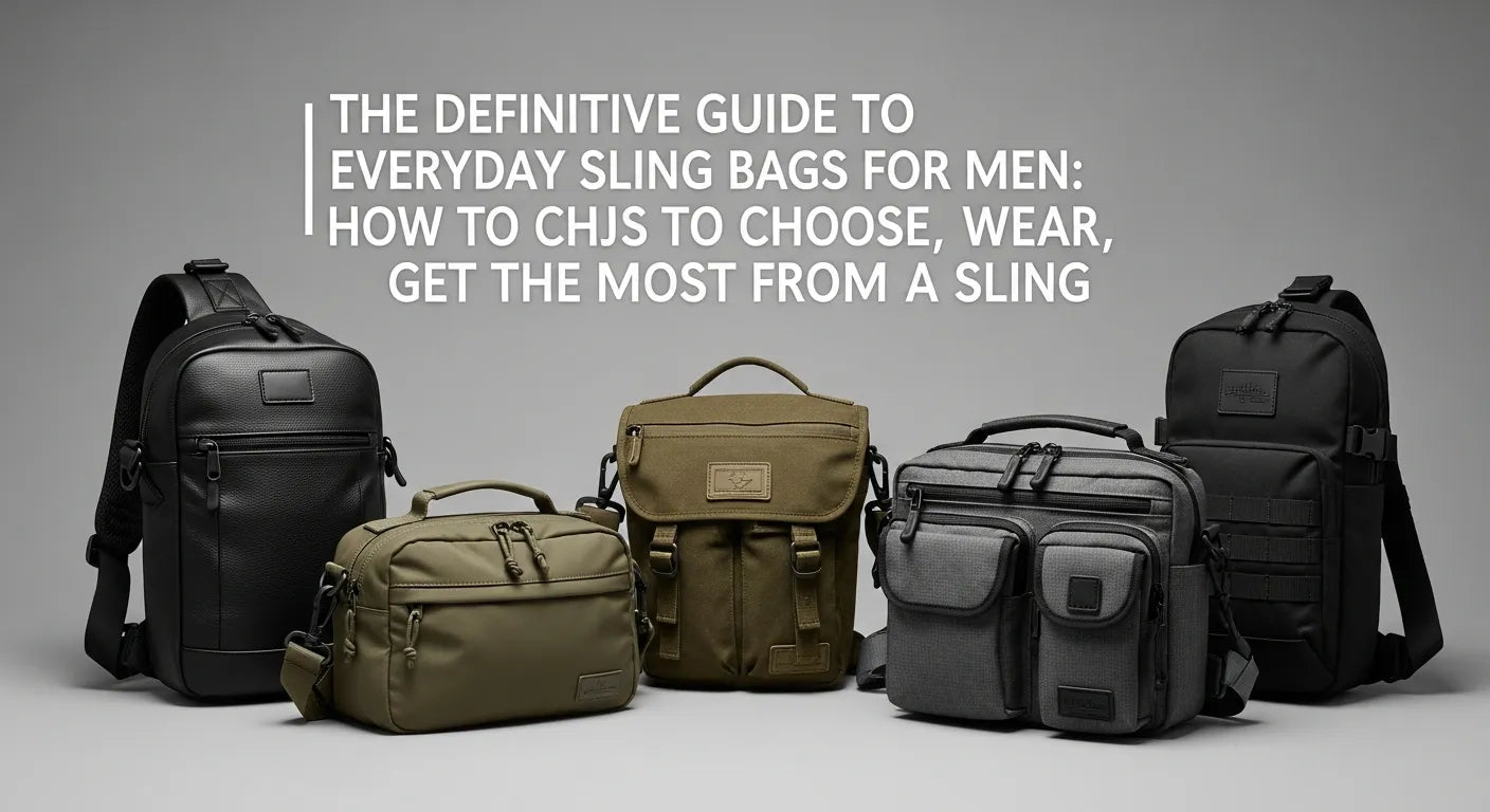 The Definitive Guide to Everyday Sling Bags for Men: How to Choose, Wear, and Get the Most from a Sling