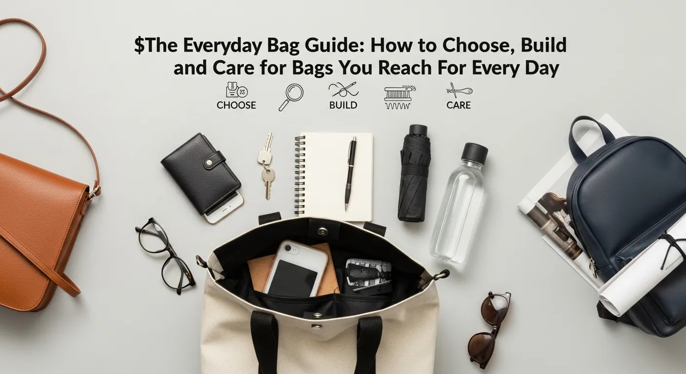 The Everyday Bag Guide: How to Choose, Build and Care for Bags You Reach For Every Day