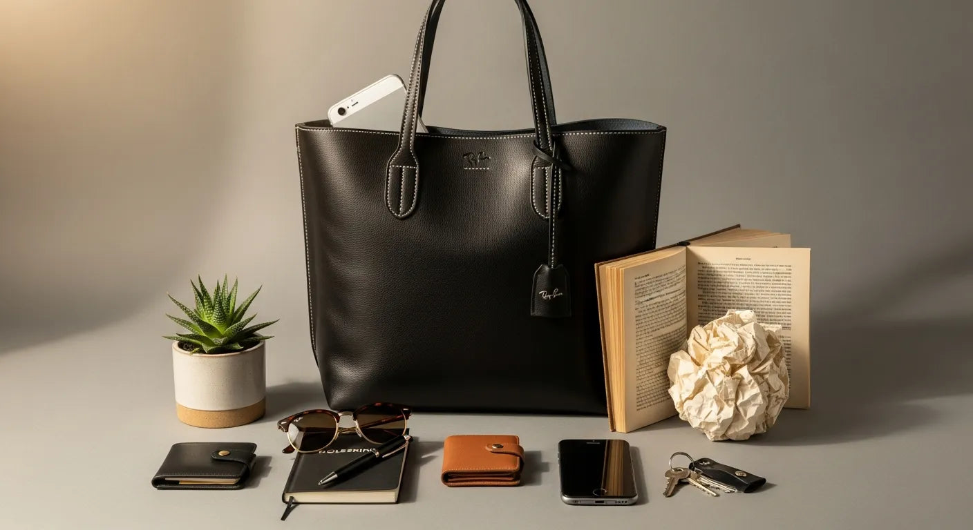 The Everyday Black Tote Bag: A Complete Guide to Choosing a Practical, Timeless Leather Tote