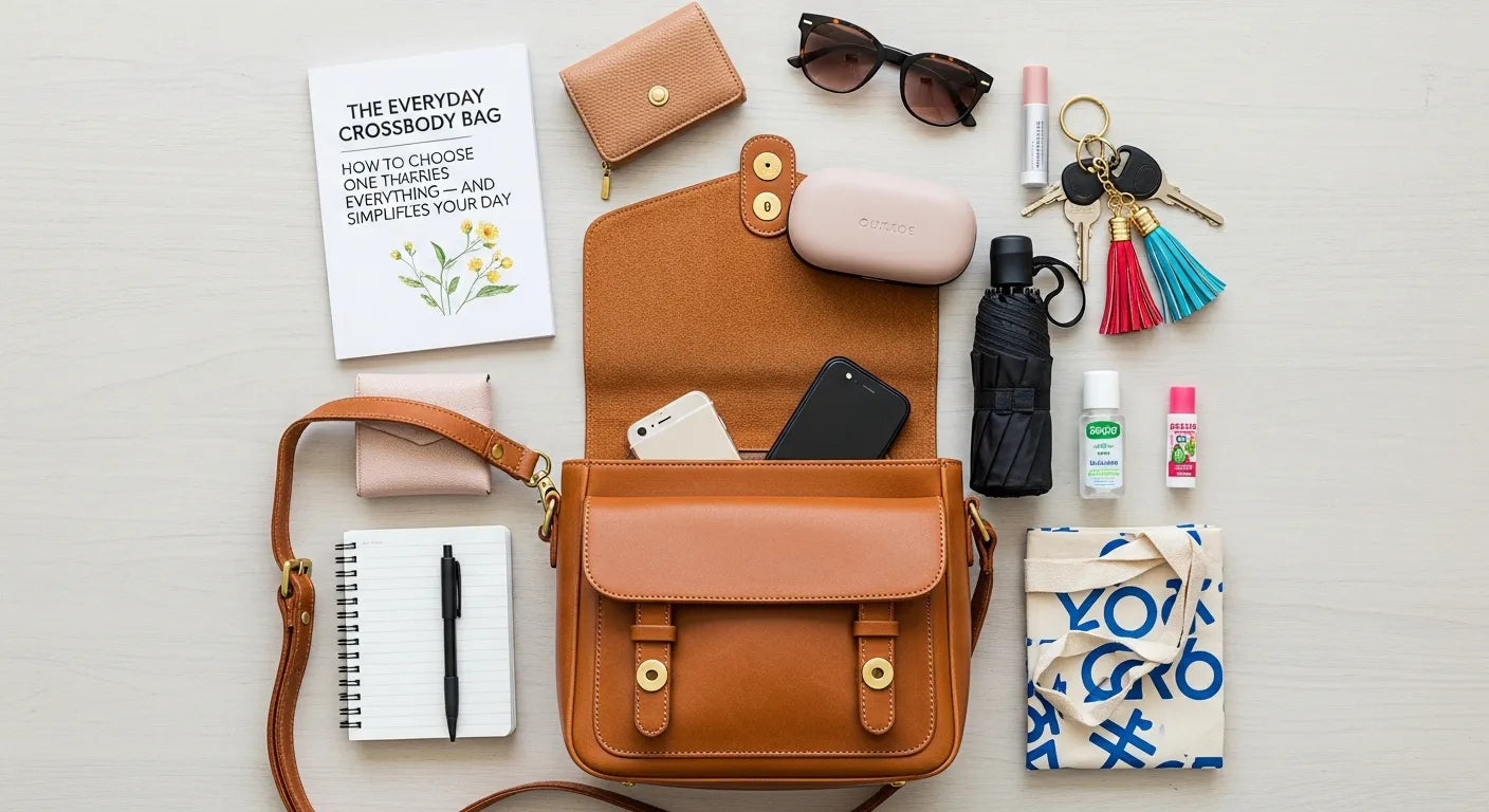 The Everyday Crossbody Bag: How to Choose One That Carries Everything — and Simplifies Your Day