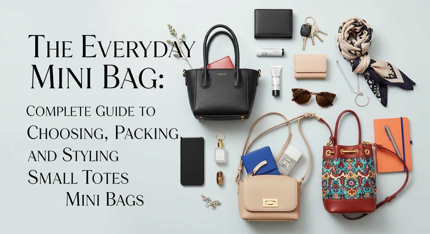 The Everyday Mini Bag: Complete Guide to Choosing, Packing, and Styling Small Totes and Mini Bags