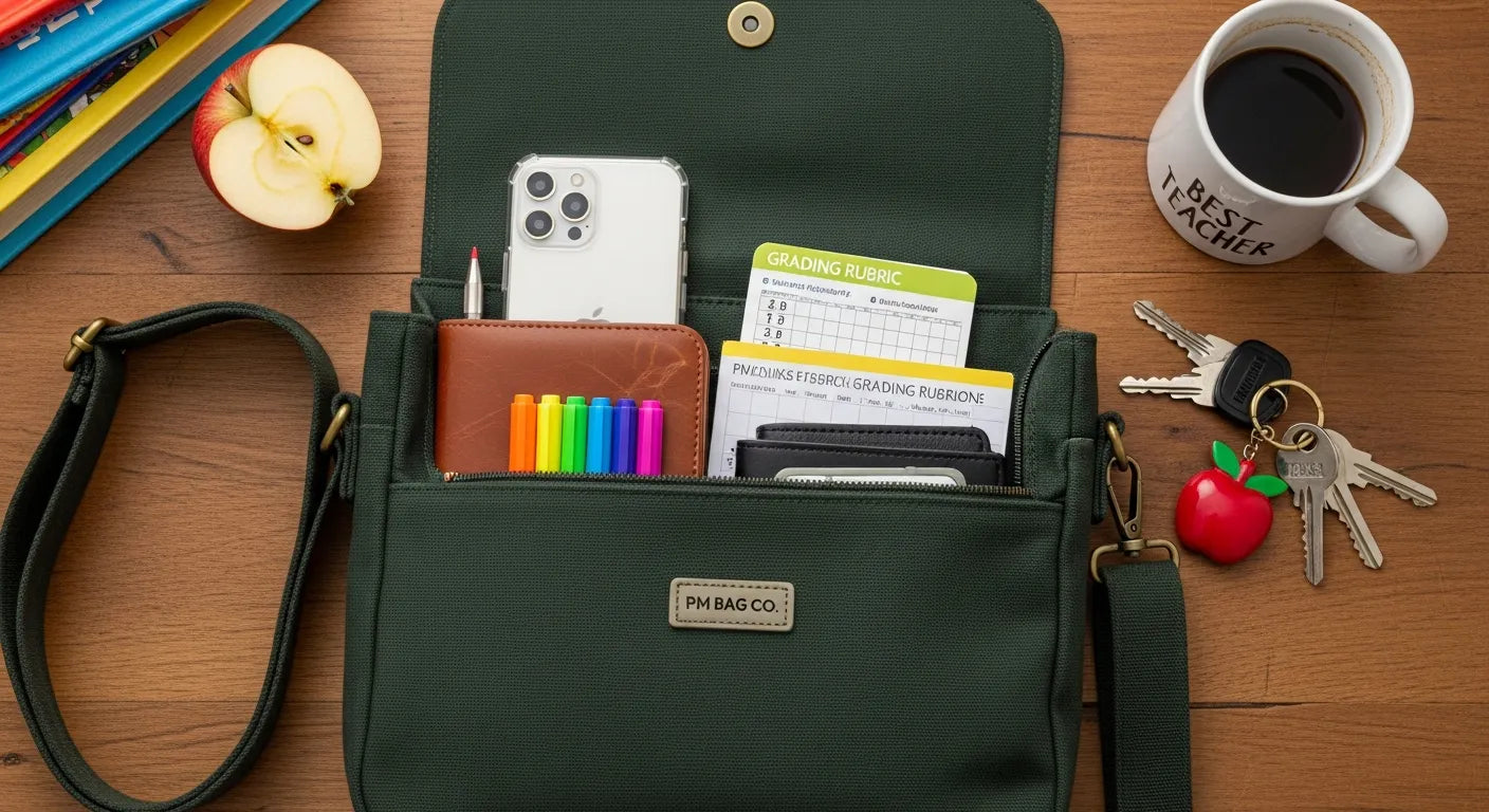 The Everyday PM Bag: How to pick a low-key, durable crossbody that fits an iPhone 14 Pro Max and a teacher’s life