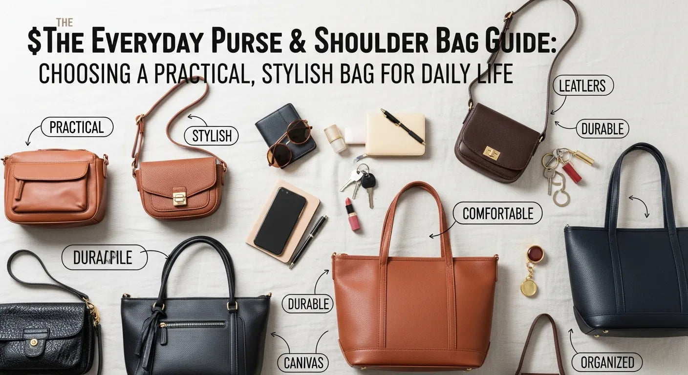 The Everyday Purse & Shoulder Bag Guide: Choosing a Practical, Stylish Bag for Daily Life
