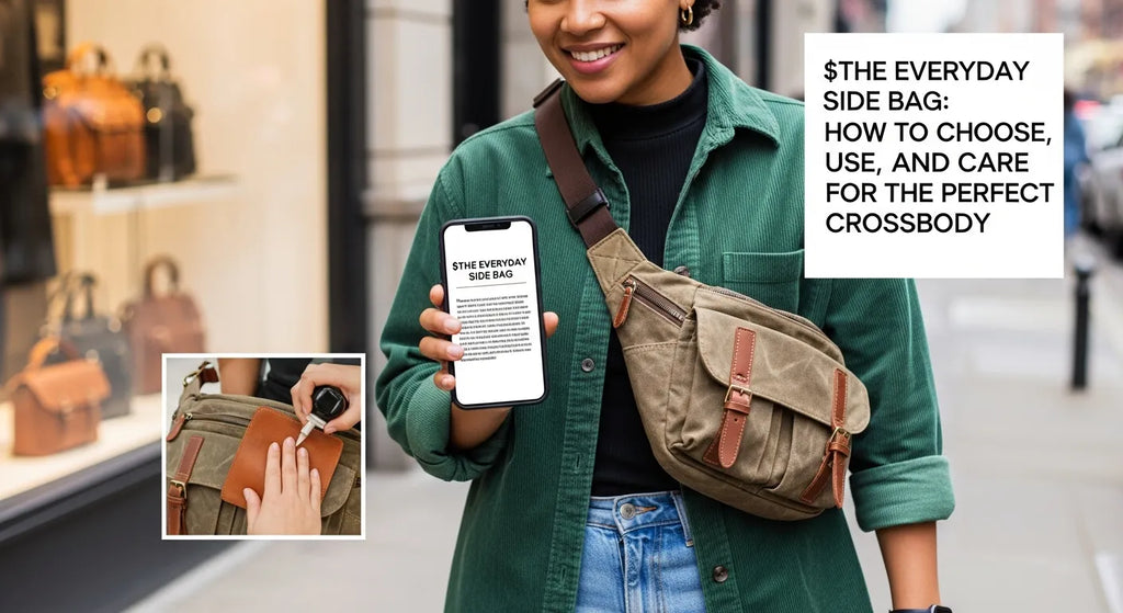 The Everyday Side Bag: How to Choose, Use, and Care for the Perfect Crossbody