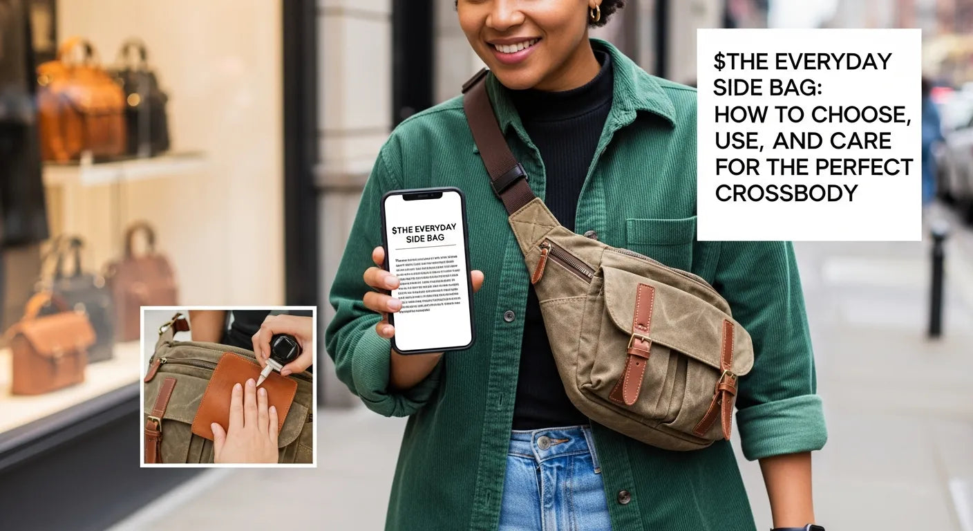 The Everyday Side Bag: How to Choose, Use, and Care for the Perfect Crossbody