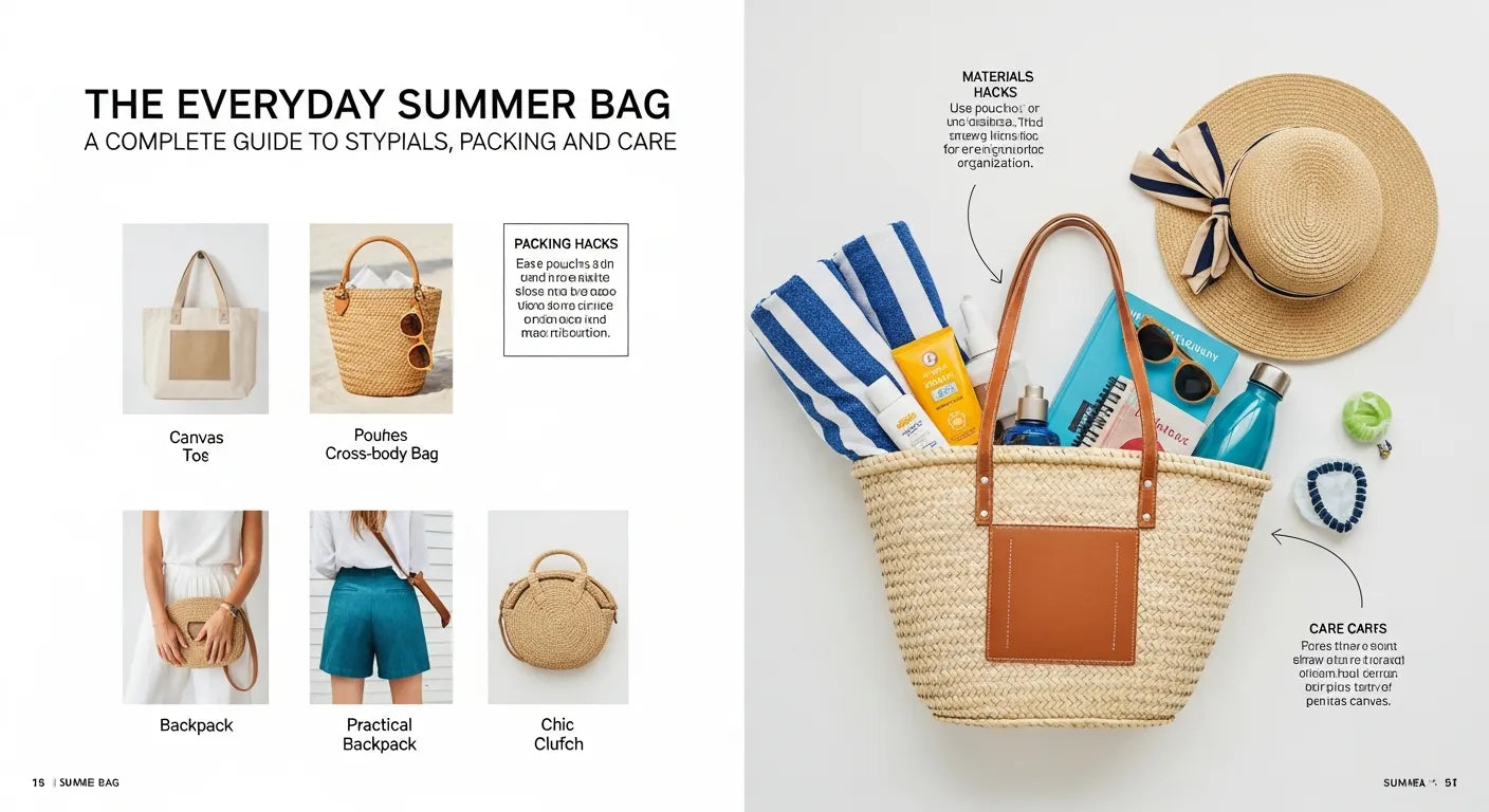 The Everyday Summer Bag: A Complete Guide to Styles, Materials, Packing and Care